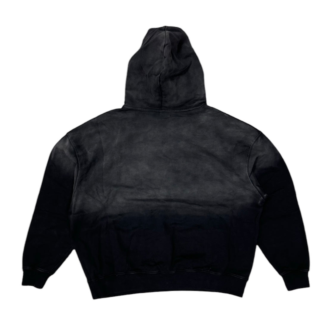 “SUN FADED” PREMIUM OVERSIZED HOODIE - BLACK