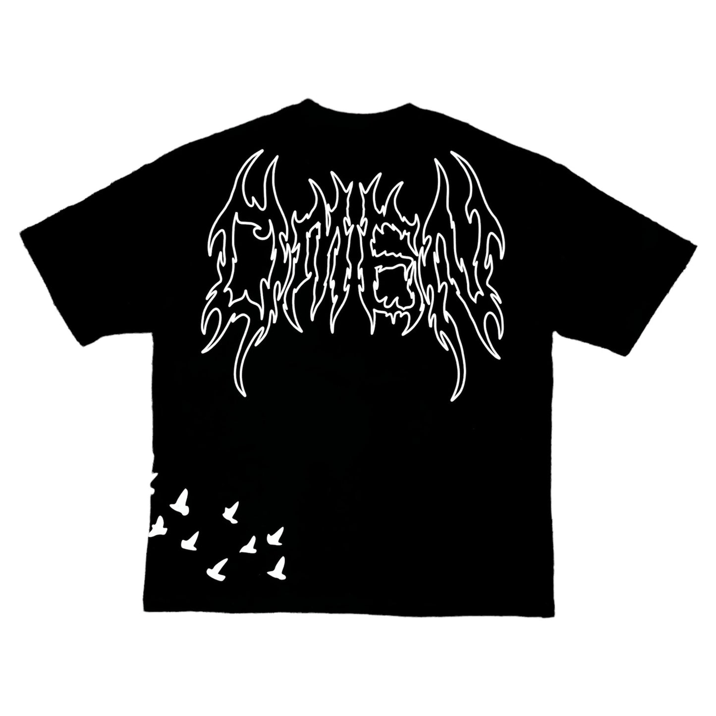 "ASCEND" PREMIUM OVERSIZED T-SHIRT - BLACK